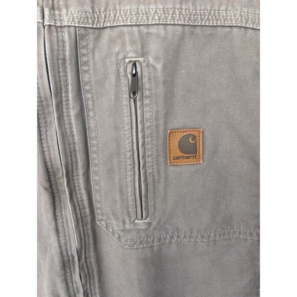 Vintage Carhartt J183 Tan Workwear Streetwear Jacket Grunge Sz XL Y2K - Picture 2 of 7